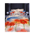 3D Wedding Red Rose Duvet Funda Conjuntos De Sets Hot Selling Products en 2015